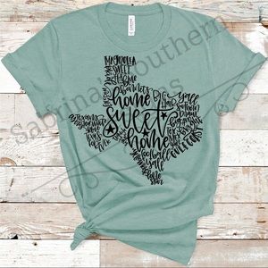 Texas tee! Home sweet home